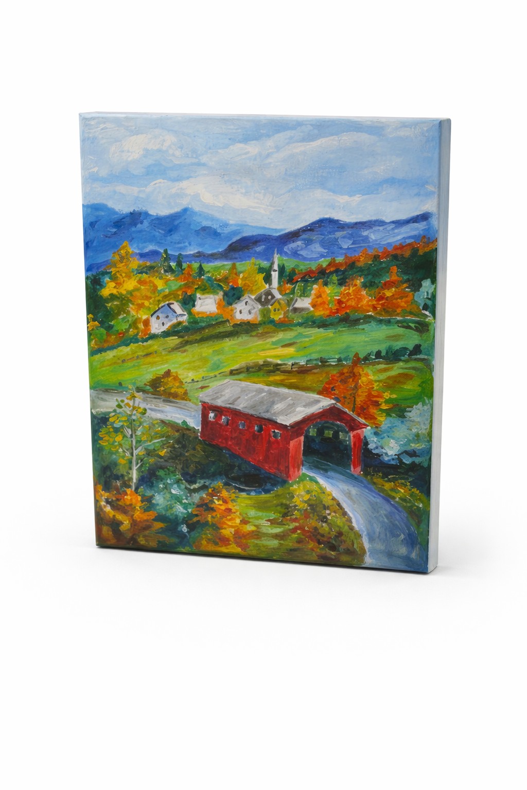Covered Bridge Autumn  No. 7